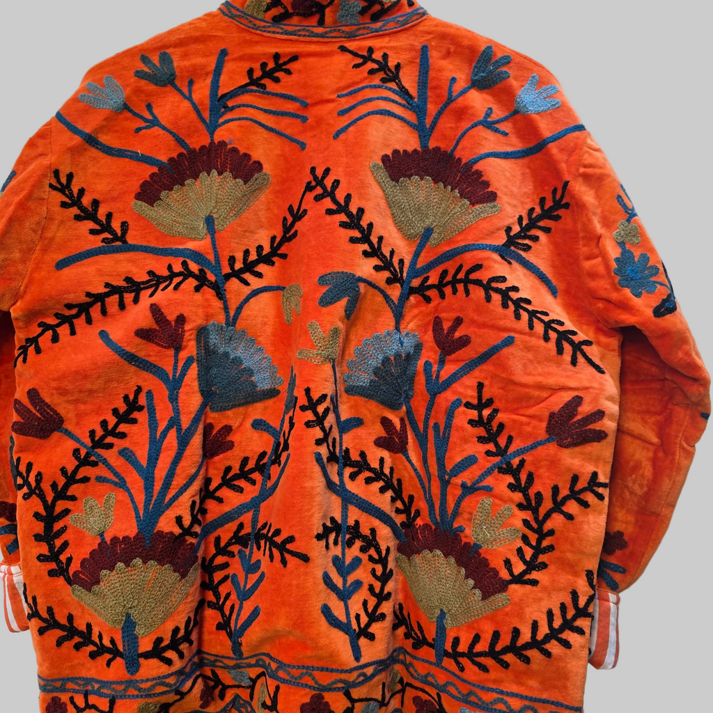 Flower Velvet Suzani jacket