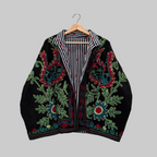 Mango Velvet Suzani jacket