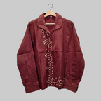 Rust Bandhani Shirt