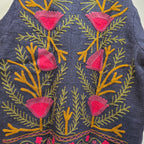 Flower Jute Suzani jacket